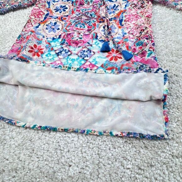 Tolani Alessia Floral Velvet Tunic NEW - Picture 9 of 10